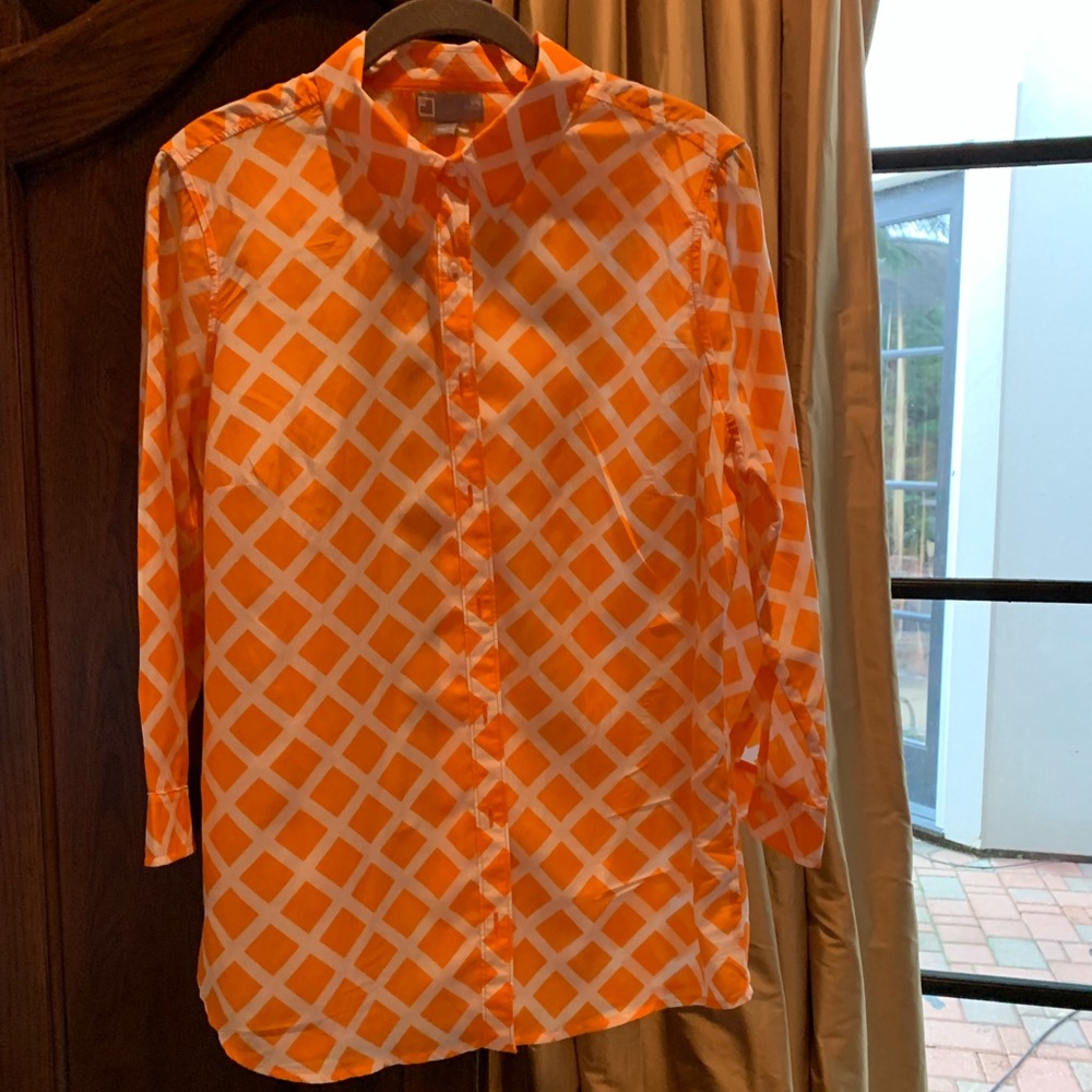 🌸🌸🌸JCP SILK BLEND SHIRT🌸🌸🌸